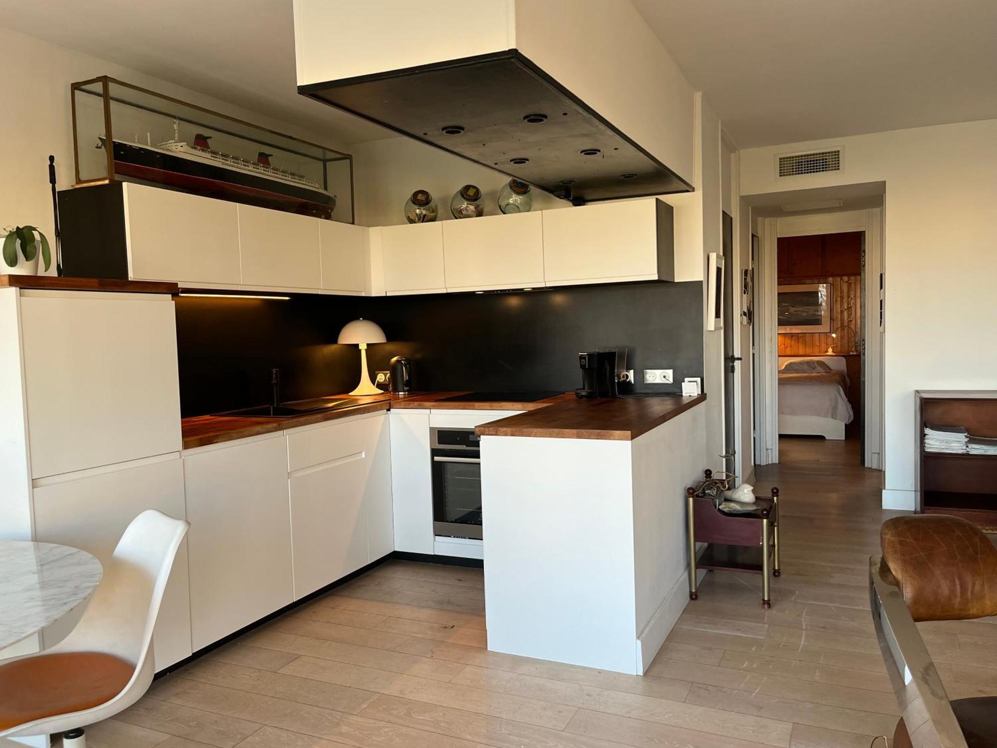 T3 Vue Port 200M De La Plage 2 Chambres Avec Garage Carnon-Plage Buitenkant foto