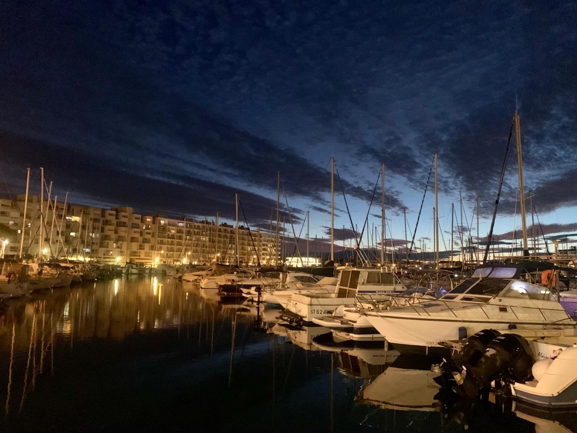 T3 Vue Port 200M De La Plage 2 Chambres Avec Garage Carnon-Plage Buitenkant foto